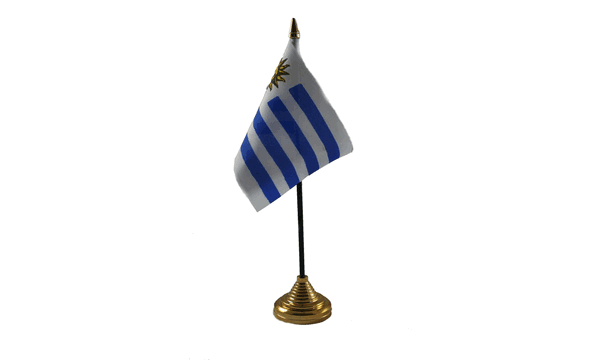 Uruguay Table Flags